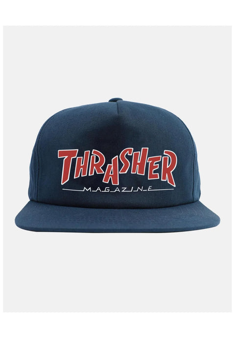 Thrasher Parra Snapback Cap - Navy