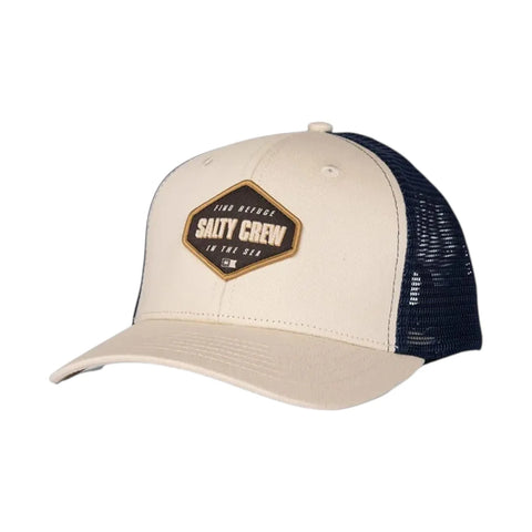 Salty Crew Shapely Trucker Cap - Birch