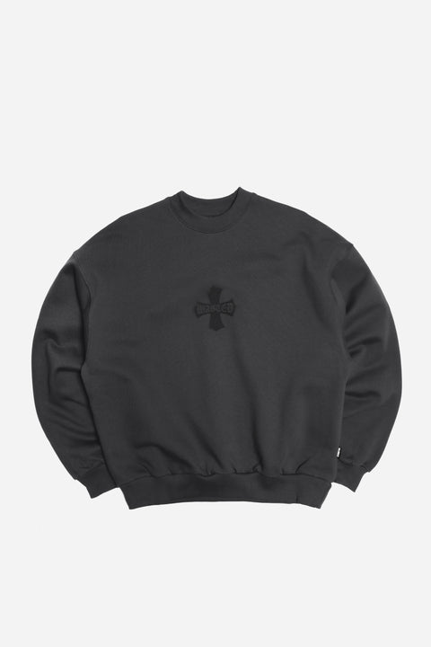 Wasted Paris Ordo Crewneck - Old Black