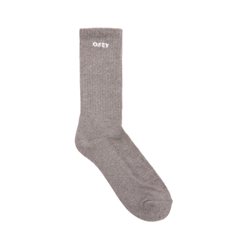Obey Bold Socks - Ash Grey