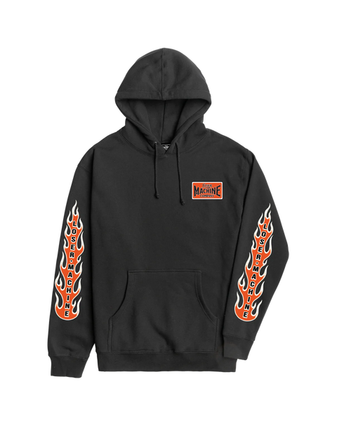 Loser Machine Flamethrower Hoodie - Black