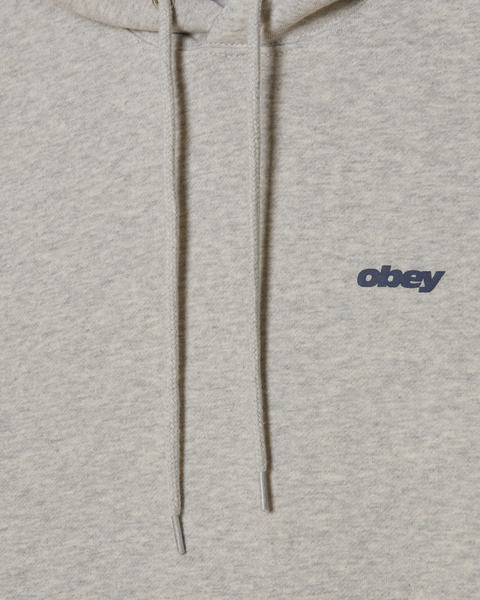 OBEY League Hood - Ash Grey