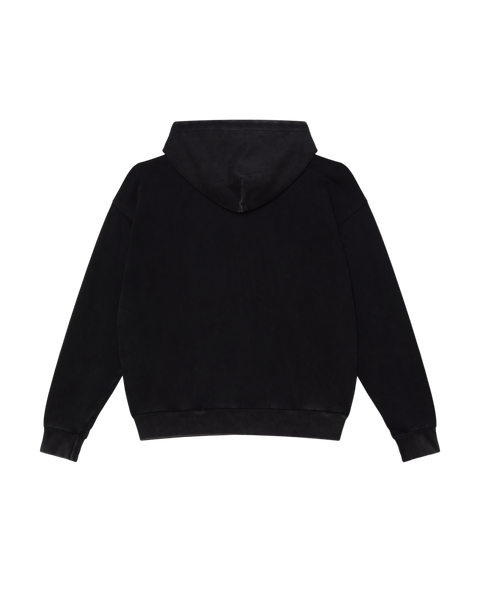 OBEY Moody Zip Hood - Dusty Black Limo