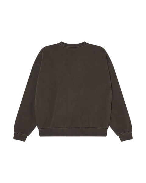 OBEY Lowercase Pigment Crewneck - Black / Olive