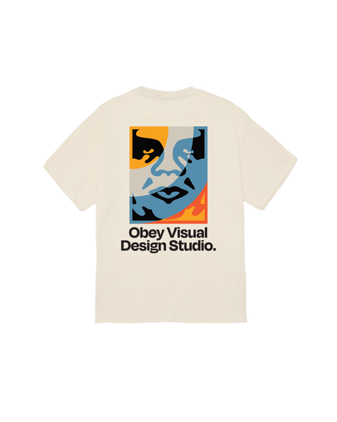 OBEY Visual Design Studio Tee - Cream