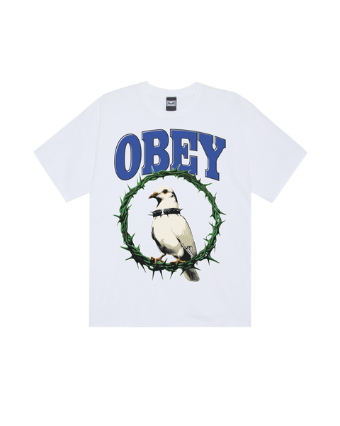 OBEY Thorns Of Peace Tee - White