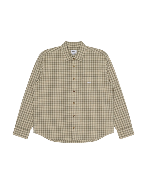 OBEY Bigwig Axel Shirt - Vetiver