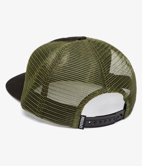 Spitfire Bighead Fill Snapback Cap - Black