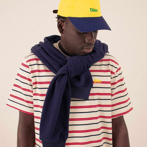 Dito Collective Mariner Stripes Tee - Red / Navy