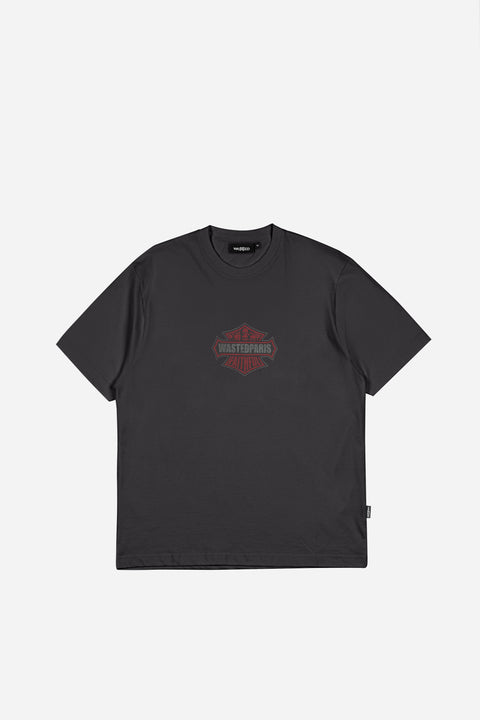 Wasted Paris Road Tee - Old Black