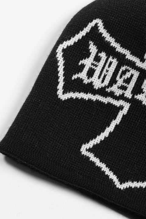 Wasted Paris Ordo Brow Beanie - Black