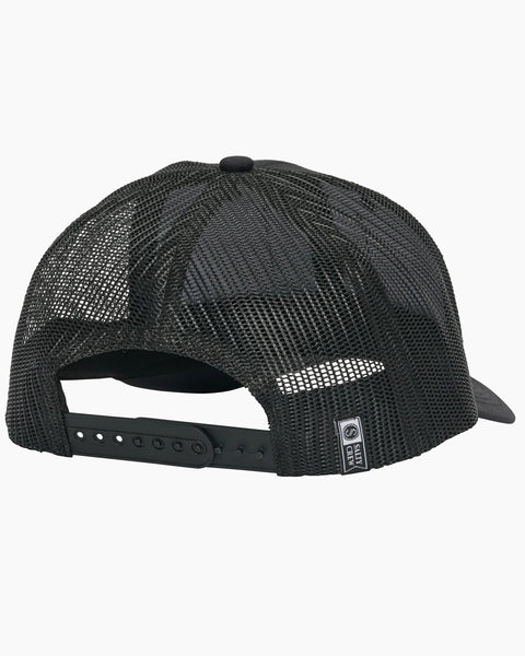 Salty Crew Baited Retro Trucker Cap - Black