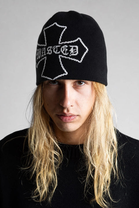 Wasted Paris Ordo Brow Beanie - Black