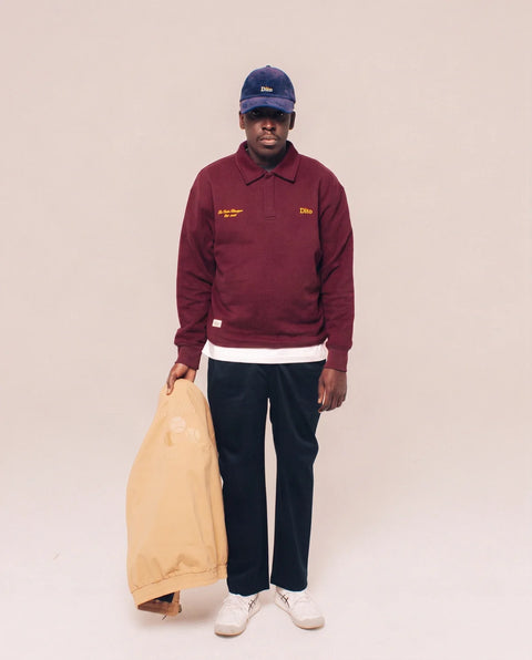 Dito Collective Burgundy Quarterzip - Burgundy