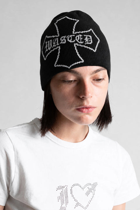 Wasted Paris Ordo Brow Beanie - Black