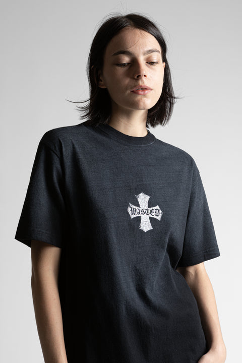 Wasted Paris Ordo Tee - Washed Black
