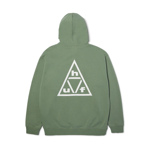 HUF Triple Triangle Hoodie - Mint / White