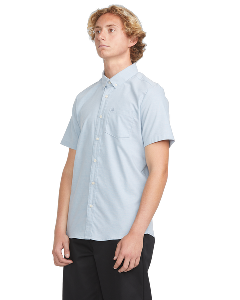 Volcom Everett Oxford Shirt - Wrecked Indigo