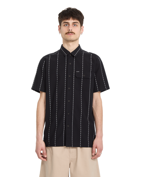 Volcom Whitworth Shirt - Gloss Black