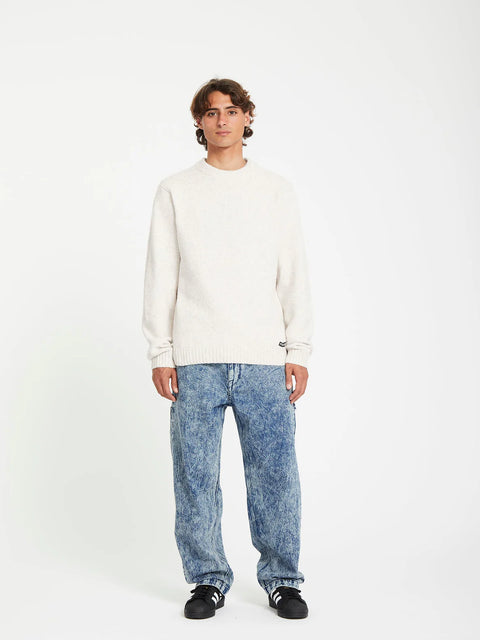 Volcom Edmonder II Sweater - Dirty White