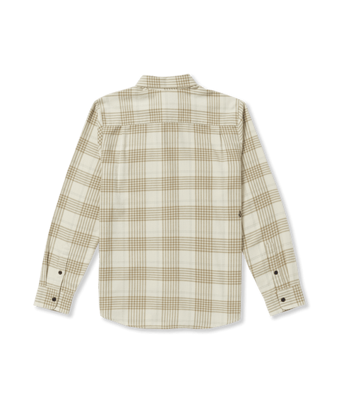 Volcom Caden Plaid Shirt - Dusty White
