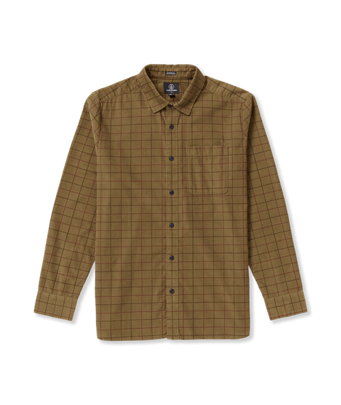 Volcom Zander Shirt - Dark Khaki