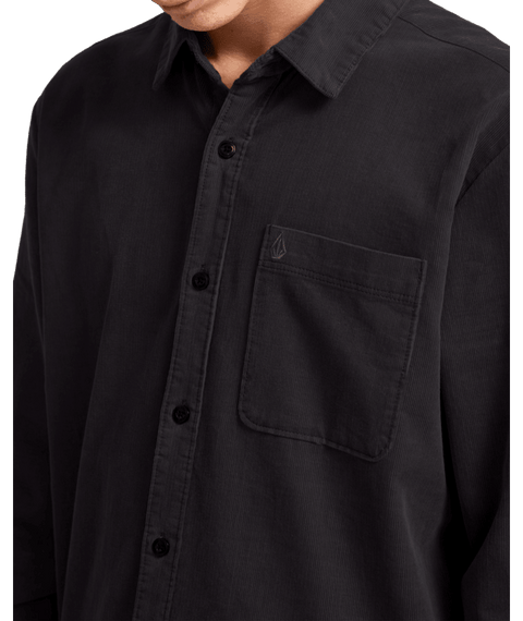 Volcom Zander Shirt - Asphalt Black