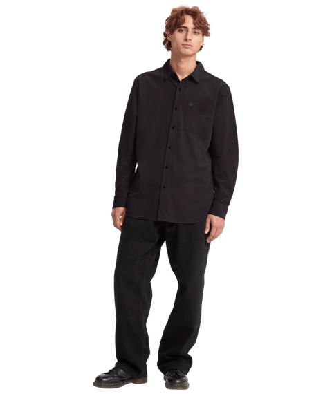 Volcom Zander Shirt - Asphalt Black
