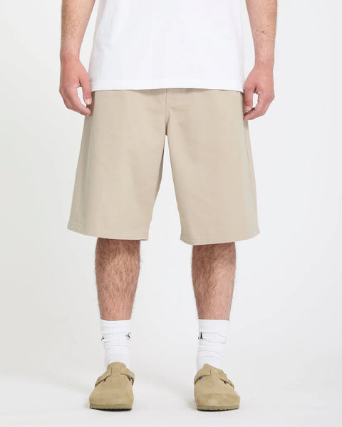 Volcom Chillow Pleat EW Chino 24´´ Shorts - Light Khaki