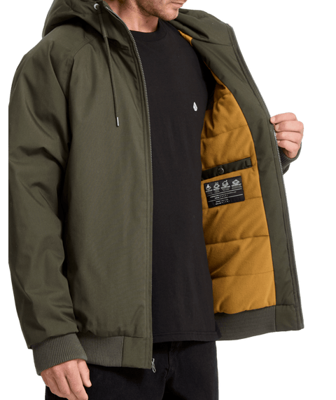 Volcom Hernan 10K Jacket - Rinsed Black