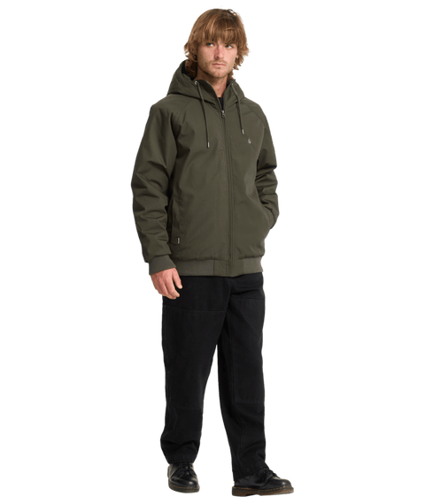 Volcom Hernan 10K Jacket - Rinsed Black