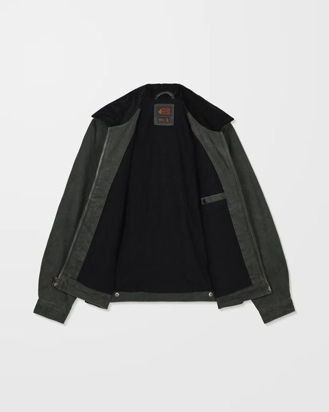 Volcom Heavydust Jacket - Rinsed Black