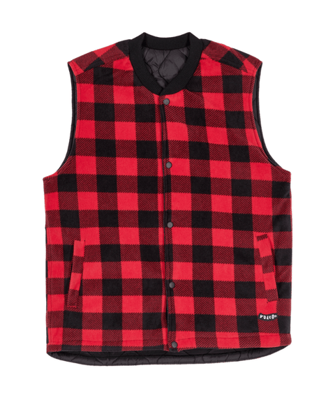 Volcom Bowered Vest - Lifeguard Red