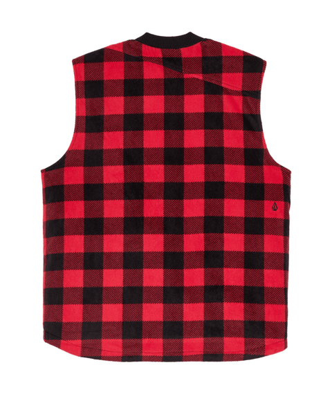 Volcom Bowered Vest - Lifeguard Red