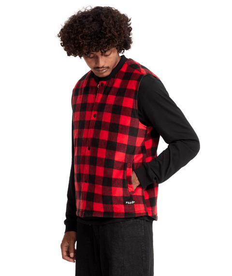 Volcom Bowered Vest - Lifeguard Red