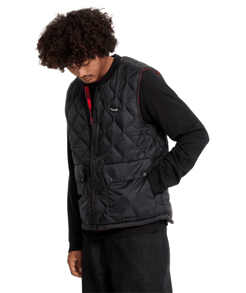 Volcom Bowered Vest - Lifeguard Red