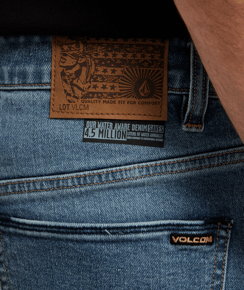 Volcom Solver Denim - Old Town Indigo