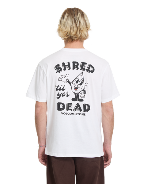 Volcom Miste Stone Tee - White