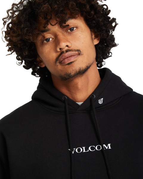 Volcom Stone Fleece Hoodie - Black
