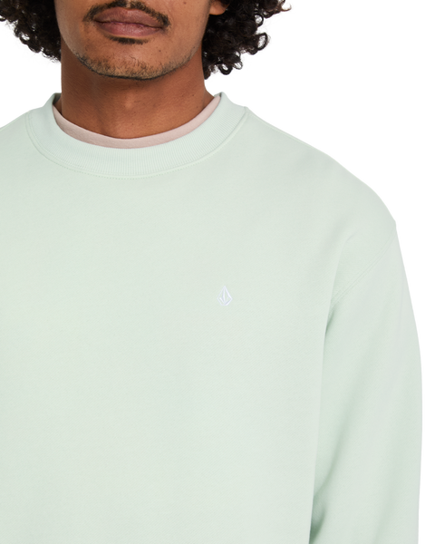 Volcom Single Stone Crew - Pale Aqua