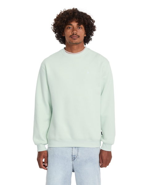 Volcom Single Stone Crew - Pale Aqua