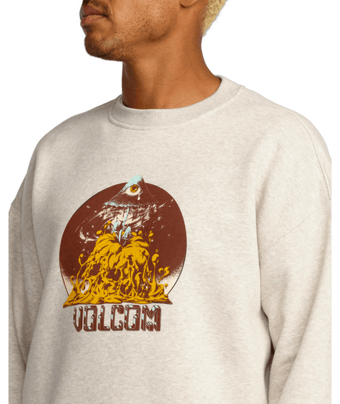 Volcom FA Callum Rooney Crew - Dust Heather