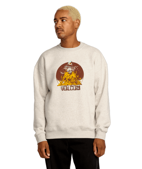 Volcom FA Callum Rooney Crew - Dust Heather