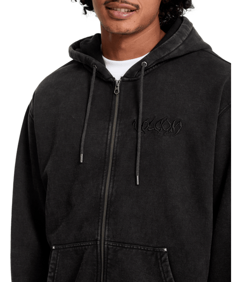 Volcom Studder Zip Hoodie - Black