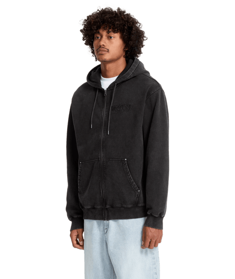 Volcom Studder Zip Hoodie - Black