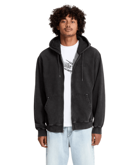 Volcom Studder Zip Hoodie - Black