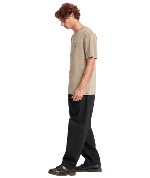 Volcom Solid Stone Tee - Brindle