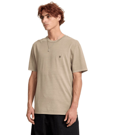 Volcom Solid Stone Tee - Brindle