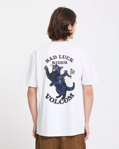 Volcom Bad Luck Tee - White