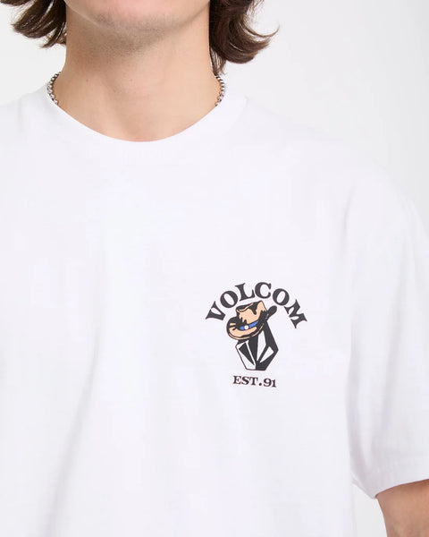 Volcom Bad Luck Tee - White
